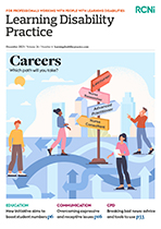 Read a sample edition of Learning Disability Practice