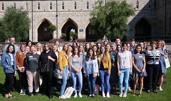 First intake of nursing students at University of Exeter