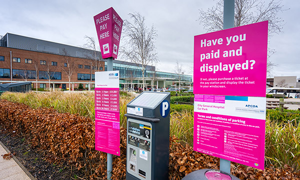 Parking charges