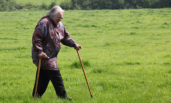Frail senior