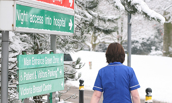 Travelling in snow