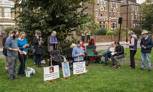 Anti abortion demo