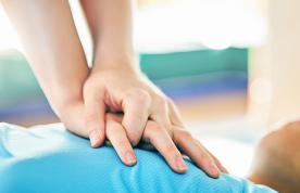 Cardiopulmonary resuscitation (CPR) chest compressions can mean the difference between life and death Picture: iStock
