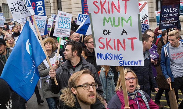 Student march
