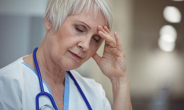 tired nurse