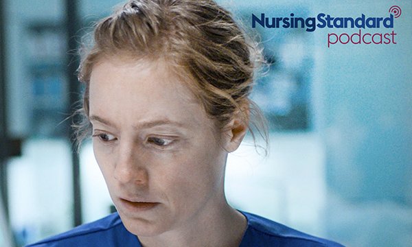 Nurse Floria, played by Leonie Benesch, in the movie Late Shift