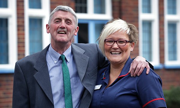 Tom Owen and Kelly Stackhouse