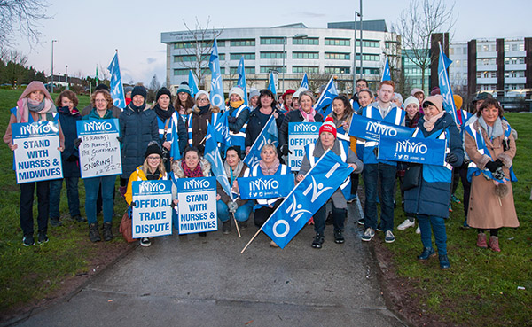 Nurses in Ireland went on strike for the first time in 20 years in 2019