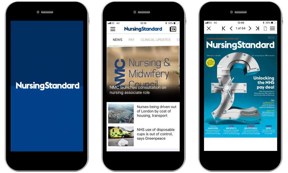 Nursing Standard app