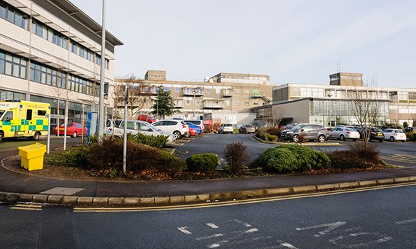 All healthcare staff will get free parking in Northern Ireland hospitals, such as Dundonald’s Ulster Hospital in County Down