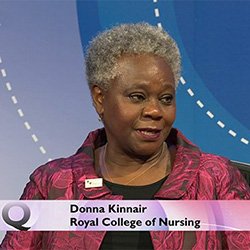 Professor Kinnair on BBC One’s Question Time