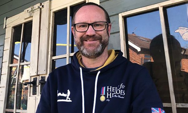 Help for Heroes’ complex clinical case manager and former army nurse Phil Hall