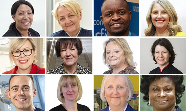 Some of the nurses named in the 2021 Queen’s birthday honours