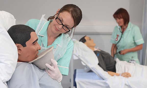 The Nursing and Midwifery Council’s move sees nursing students’ time spent on simulated activities, such as with manikins, increase