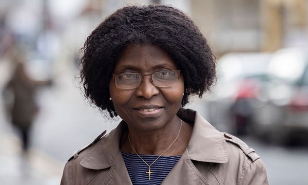 Christian nurse Mary Onuoha, who was unfairly dismissed by NHS trust in Croydon for wearing a visible cross at work