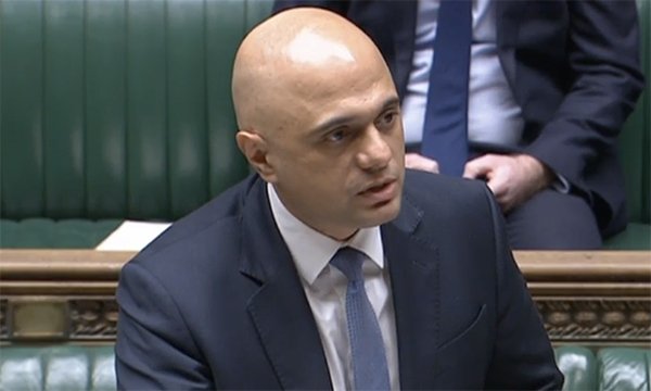 Health secretary Sajid Javid tells MPs that UK Health Security Agency data shows two-thirds of positive cases no longer infectious by end of day five
