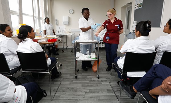 Nurses recruited from overseas at Salford Royal NHS Foundation Trust
