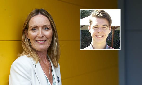 Paula McGowan campaigned to improve the care of people with a learning disability and/or autism after the death of her teenage son Oliver (inset)