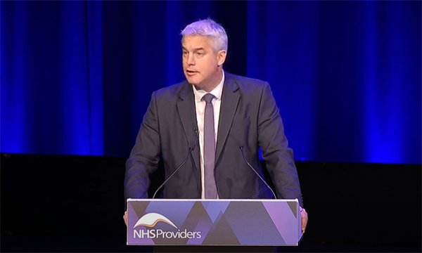 Health and social care secretary in England Steve Barclay sets out his winter agenda for NHS leaders