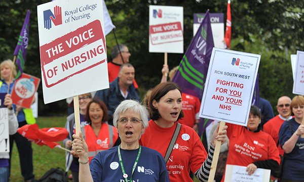 The first nurse strikes will take place on Thursday 15 and Tuesday 20 December in England, Wales and Northern Ireland