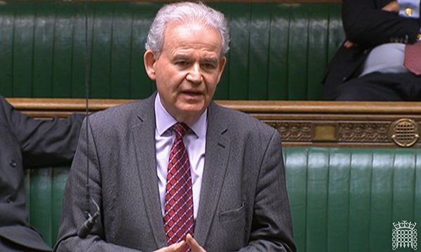Photo of Sir Julian Lewis talking in the House of Commons