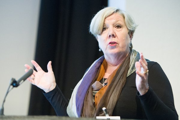 Keynote speaker Mary Chiarella from the University of Sydney’s nursing school.  Photo credit: Barney Newman