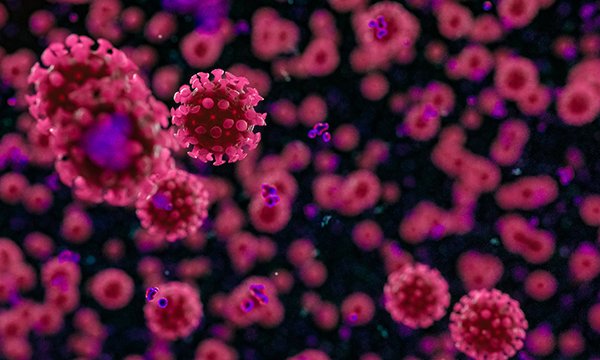 Image of coronavirus. Clinicians may need to depart from established procedures during the peak of an epidemic, nursing leaders say in joint letter.