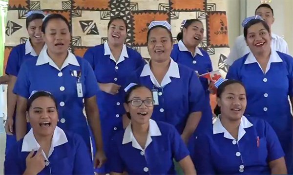 Tongan nurses contributed to 'I am a Nurse', which has been released by the International Council of Nurses (ICN) with the hope that the tune will become the anthem for nurses around the world