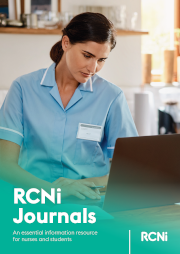 RCNi Journals Brochure for institutions