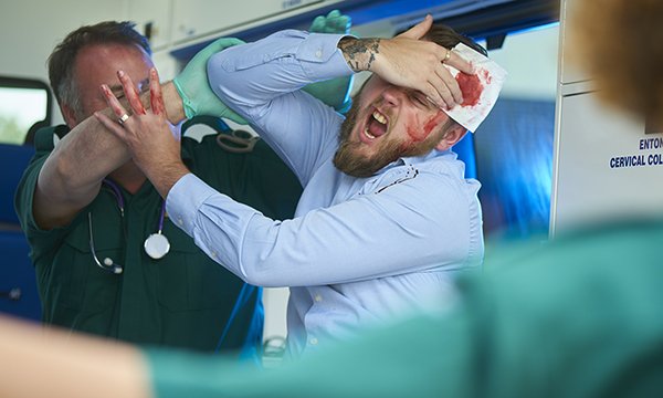 Violence towards paramedics