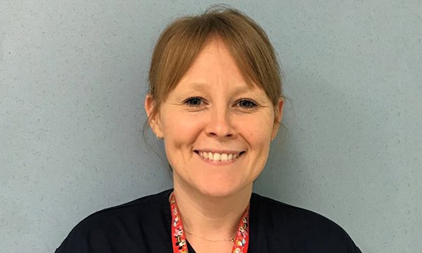 Picture of Emily Jones, a paediatric emergency unit sister at University Hospital of Wales, Cardiff. She loves the variety of her job and says all experiences at work, good and bad, will make you a better emergency nurse.