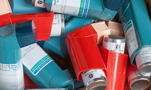 The reusable models will avoid single-use inhalers going to landfill Picture: Alamy