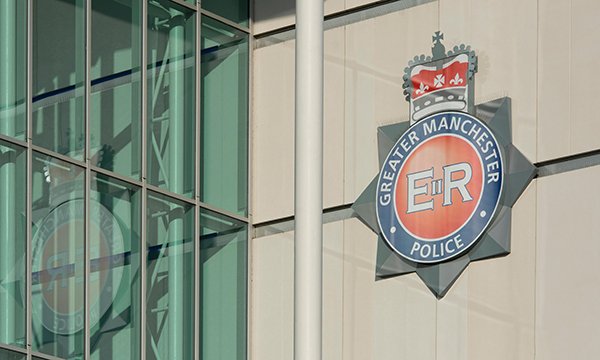 Greater Manchester Police sign