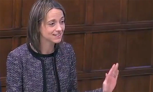 Care minister Helen Whately speaking at the debate in Westminster Hall
