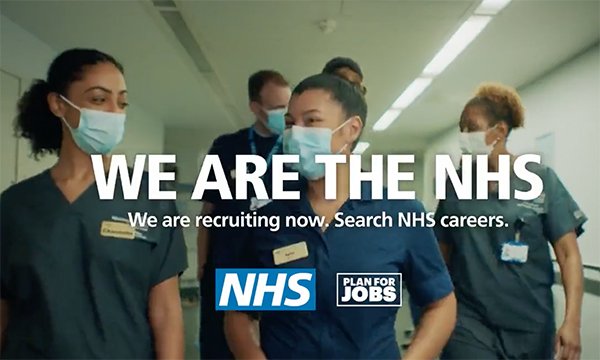 Logo for the We are the NHS campaign