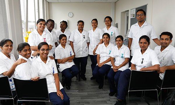 Overseas recruited nurses