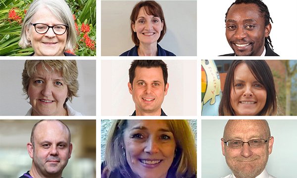Some of the nurses named in the new year's honours list