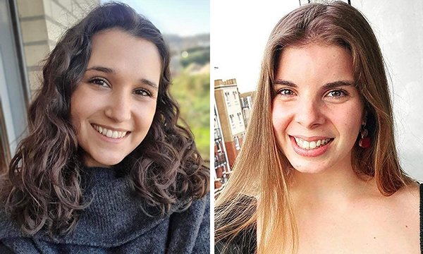 Tatiana Brandão (left) and Raquel Moreira died in a traffic accident near the Grand Canyon in Arizona on 3 February