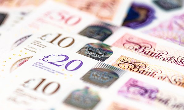  British cash in various denominations of coins and notes – nurse struck off after being paid more than £30,000 in error by her former NHS employer, Northern Health and Social Care Trust