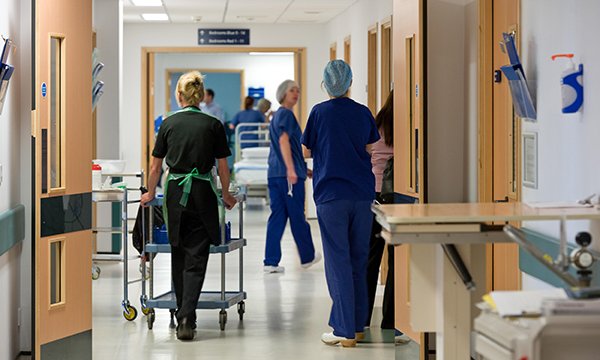 Nurses working on a busy ward: the NHS Long Term Workforce Plan has not properly addressed training capacity or retention strategies