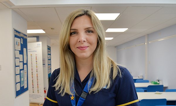 Clinical nurse researcher Ana-Maria Toth who is carrying out research on if hypnosis can help patients cope better with pain following surgery