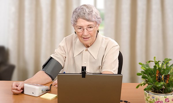 Patient accessing health records online