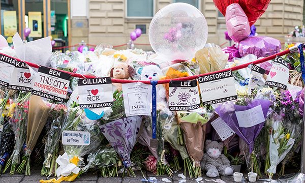 Manchester floral tributes