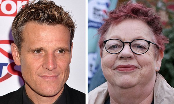James Cracknell and Jo Brand