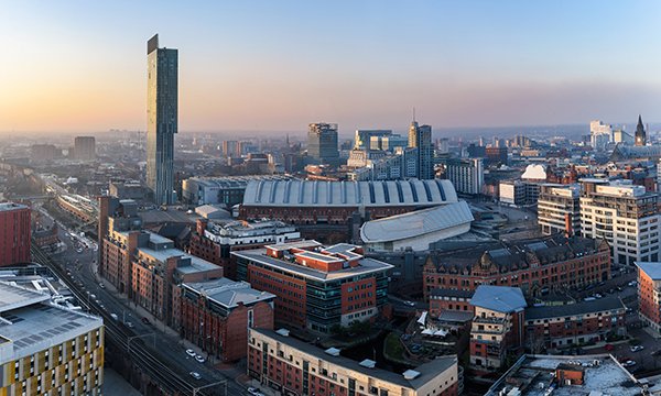 Manchester skyline