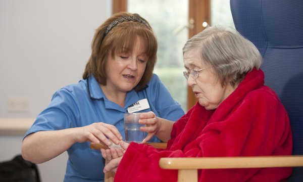 Student placement in a care home 
