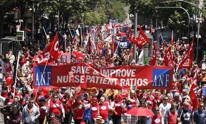 Campaign for safe staffing in Australia