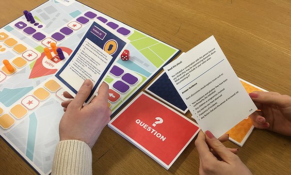 Board game aims to stimulate nurses to identify and discuss domestic violence and abuse