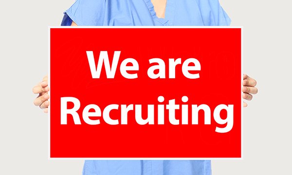 Nurse recruitment sign
