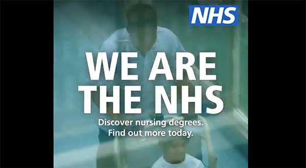Picture shows a scene from a video produced by NHS England and NHS Improvement